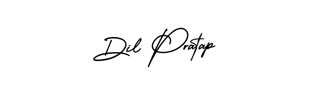 Make a beautiful signature design for name Dil Pratap. With this signature (AmerikaSignatureDemo-Regular) style, you can create a handwritten signature for free. Dil Pratap signature style 3 images and pictures png