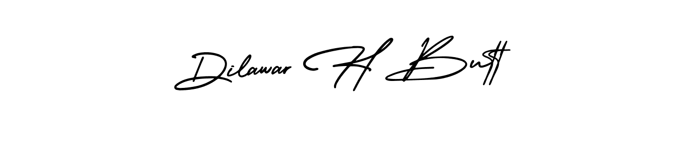Best and Professional Signature Style for Dilawar H Butt. AmerikaSignatureDemo-Regular Best Signature Style Collection. Dilawar H Butt signature style 3 images and pictures png