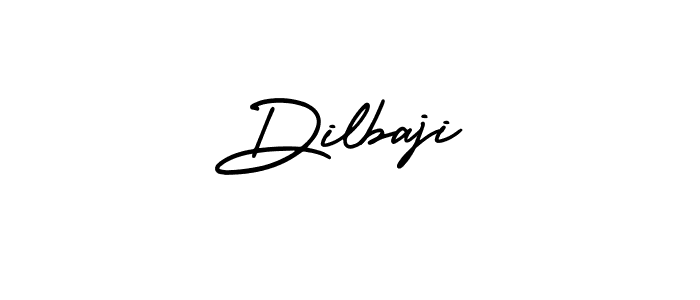 How to make Dilbaji signature? AmerikaSignatureDemo-Regular is a professional autograph style. Create handwritten signature for Dilbaji name. Dilbaji signature style 3 images and pictures png