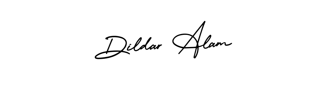 How to Draw Dildar Alam signature style? AmerikaSignatureDemo-Regular is a latest design signature styles for name Dildar Alam. Dildar Alam signature style 3 images and pictures png