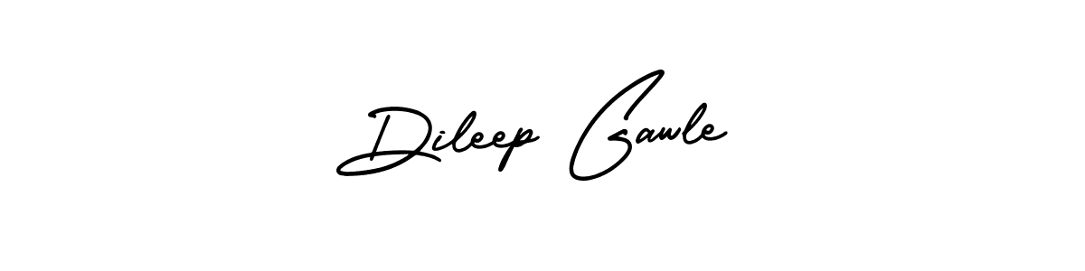 The best way (AmerikaSignatureDemo-Regular) to make a short signature is to pick only two or three words in your name. The name Dileep Gawle include a total of six letters. For converting this name. Dileep Gawle signature style 3 images and pictures png