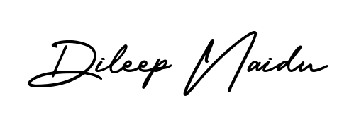 A classic penmanship look for Dileep Naidu. The AmerikaSignatureDemo-Regular font brings timeless elegance and confidence to every signed document. Dileep Naidu signature style 3 images and pictures png
