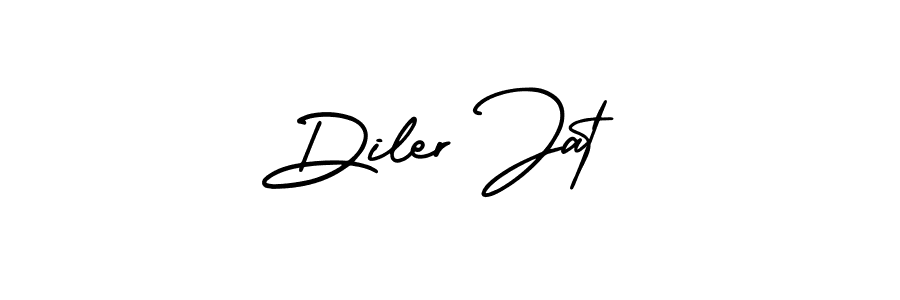 Once you've used our free online signature maker to create your best signature AmerikaSignatureDemo-Regular style, it's time to enjoy all of the benefits that Diler Jat name signing documents. Diler Jat signature style 3 images and pictures png