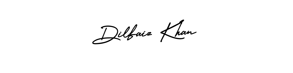 Dilfaiz Khan stylish signature style. Best Handwritten Sign (AmerikaSignatureDemo-Regular) for my name. Handwritten Signature Collection Ideas for my name Dilfaiz Khan. Dilfaiz Khan signature style 3 images and pictures png