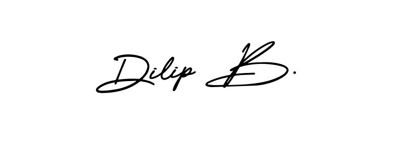 Once you've used our free online signature maker to create your best signature AmerikaSignatureDemo-Regular style, it's time to enjoy all of the benefits that Dilip B. name signing documents. Dilip B. signature style 3 images and pictures png