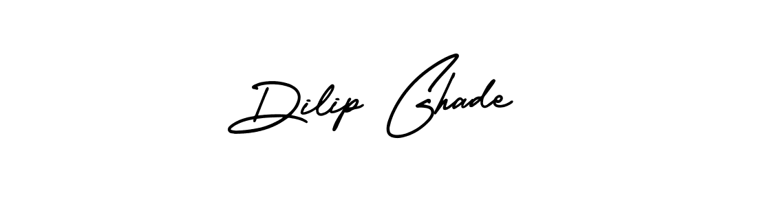 Dilip Ghade stylish signature style. Best Handwritten Sign (AmerikaSignatureDemo-Regular) for my name. Handwritten Signature Collection Ideas for my name Dilip Ghade. Dilip Ghade signature style 3 images and pictures png
