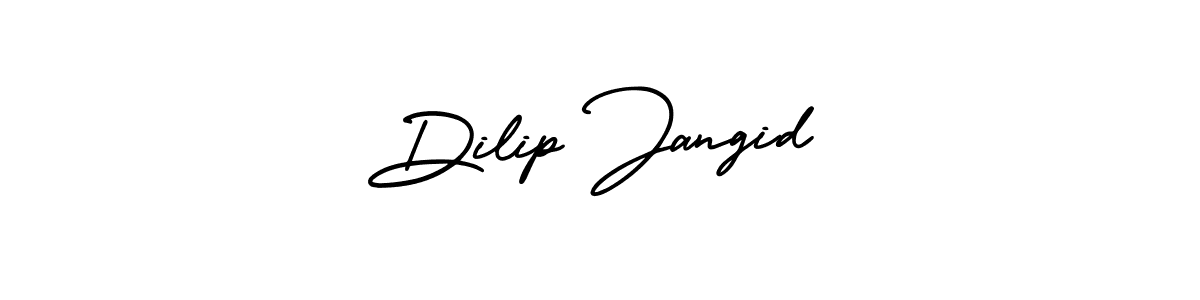Also You can easily find your signature by using the search form. We will create Dilip Jangid name handwritten signature images for you free of cost using AmerikaSignatureDemo-Regular sign style. Dilip Jangid signature style 3 images and pictures png