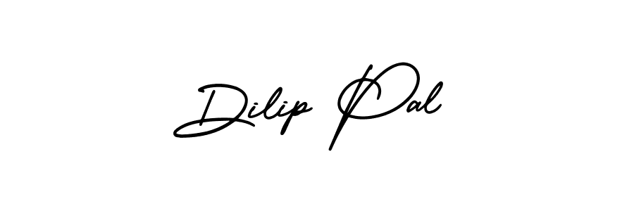 How to make Dilip Pal signature? AmerikaSignatureDemo-Regular is a professional autograph style. Create handwritten signature for Dilip Pal name. Dilip Pal signature style 3 images and pictures png