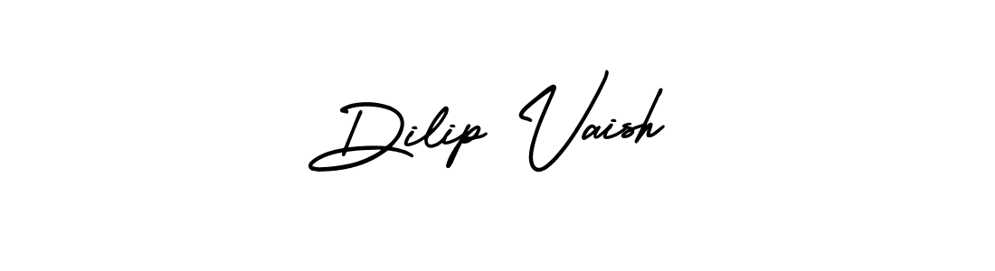 Make a beautiful signature design for name Dilip Vaish. With this signature (AmerikaSignatureDemo-Regular) style, you can create a handwritten signature for free. Dilip Vaish signature style 3 images and pictures png