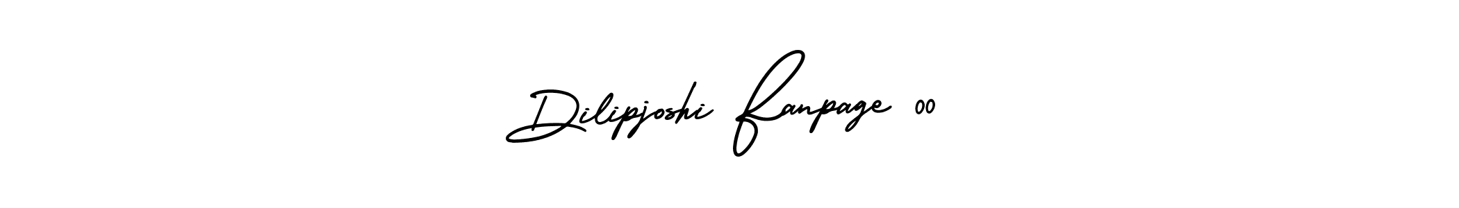 It looks lik you need a new signature style for name Dilipjoshi Fanpage 00. Design unique handwritten (AmerikaSignatureDemo-Regular) signature with our free signature maker in just a few clicks. Dilipjoshi Fanpage 00 signature style 3 images and pictures png