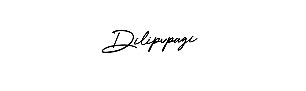 Design your own signature with our free online signature maker. With this signature software, you can create a handwritten (AmerikaSignatureDemo-Regular) signature for name Dilipvpagi. Dilipvpagi signature style 3 images and pictures png