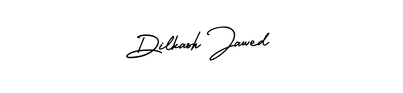 AmerikaSignatureDemo-Regular is a professional signature style that is perfect for those who want to add a touch of class to their signature. It is also a great choice for those who want to make their signature more unique. Get Dilkash Jawed name to fancy signature for free. Dilkash Jawed signature style 3 images and pictures png