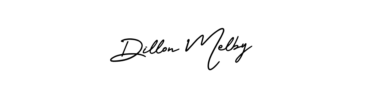 You can use this online signature creator to create a handwritten signature for the name Dillon Melby. This is the best online autograph maker. Dillon Melby signature style 3 images and pictures png