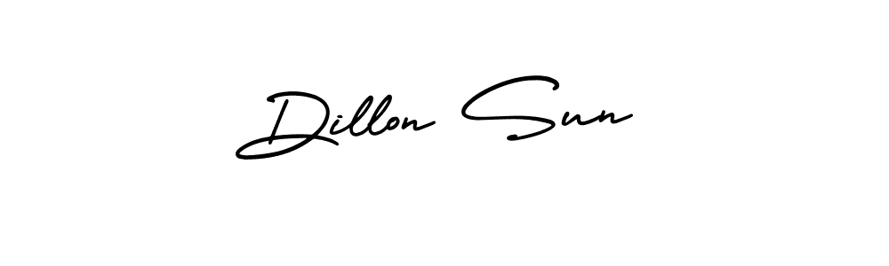 Check out images of Autograph of Dillon Sun name. Actor Dillon Sun Signature Style. AmerikaSignatureDemo-Regular is a professional sign style online. Dillon Sun signature style 3 images and pictures png