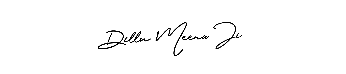 Similarly AmerikaSignatureDemo-Regular is the best handwritten signature design. Signature creator online .You can use it as an online autograph creator for name Dillu Meena Ji. Dillu Meena Ji signature style 3 images and pictures png