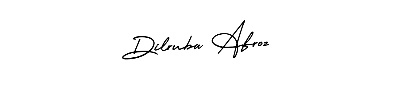 Use a signature maker to create a handwritten signature online. With this signature software, you can design (AmerikaSignatureDemo-Regular) your own signature for name Dilruba Afroz. Dilruba Afroz signature style 3 images and pictures png