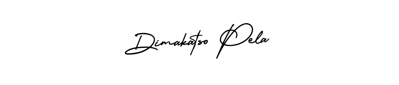 This is the best signature style for the Dimakatso Pela name. Also you like these signature font (AmerikaSignatureDemo-Regular). Mix name signature. Dimakatso Pela signature style 3 images and pictures png
