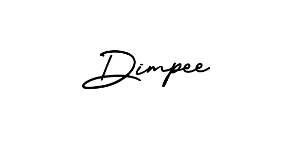 Dimpee stylish signature style. Best Handwritten Sign (AmerikaSignatureDemo-Regular) for my name. Handwritten Signature Collection Ideas for my name Dimpee. Dimpee signature style 3 images and pictures png