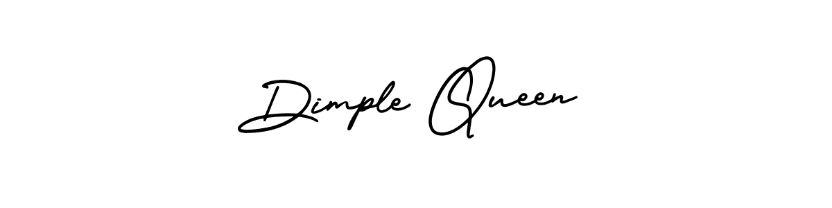 How to make Dimple Queen signature? AmerikaSignatureDemo-Regular is a professional autograph style. Create handwritten signature for Dimple Queen name. Dimple Queen signature style 3 images and pictures png