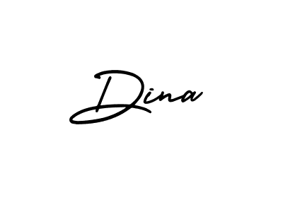 How to make Dina signature? AmerikaSignatureDemo-Regular is a professional autograph style. Create handwritten signature for Dina name. Dina signature style 3 images and pictures png