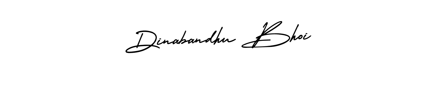 Make a beautiful signature design for name Dinabandhu Bhoi. With this signature (AmerikaSignatureDemo-Regular) style, you can create a handwritten signature for free. Dinabandhu Bhoi signature style 3 images and pictures png