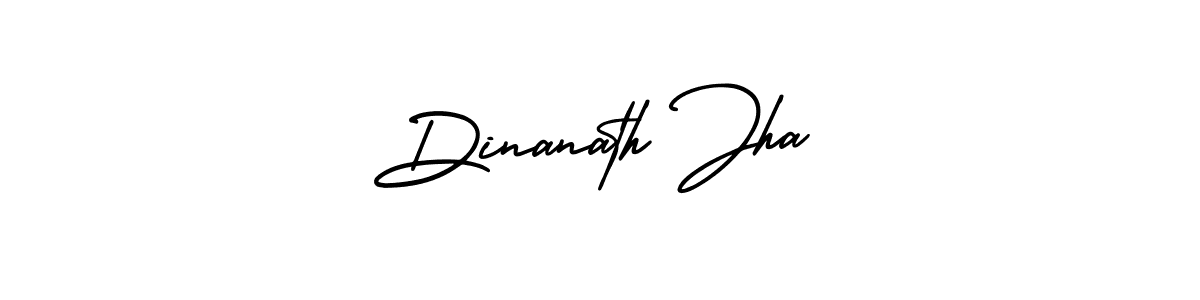 How to make Dinanath Jha signature? AmerikaSignatureDemo-Regular is a professional autograph style. Create handwritten signature for Dinanath Jha name. Dinanath Jha signature style 3 images and pictures png