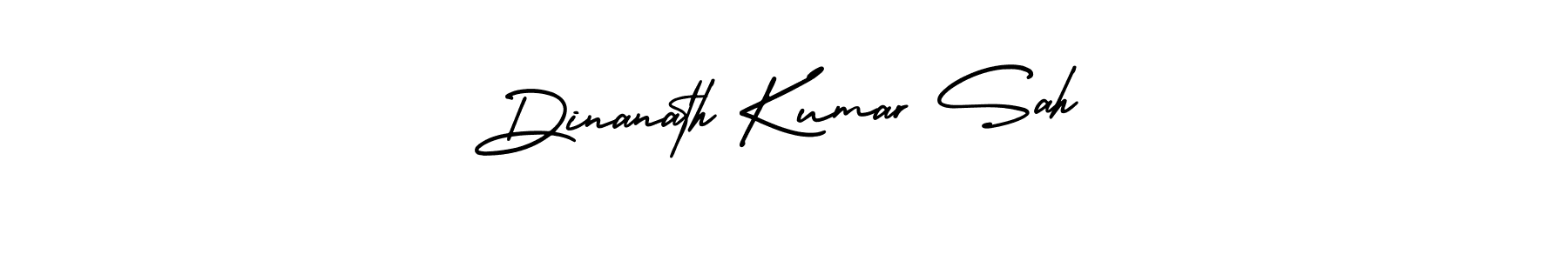Make a short Dinanath Kumar Sah signature style. Manage your documents anywhere anytime using AmerikaSignatureDemo-Regular. Create and add eSignatures, submit forms, share and send files easily. Dinanath Kumar Sah signature style 3 images and pictures png