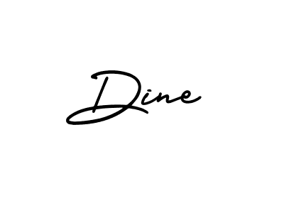 Create a beautiful signature design for name Dine. With this signature (AmerikaSignatureDemo-Regular) fonts, you can make a handwritten signature for free. Dine signature style 3 images and pictures png