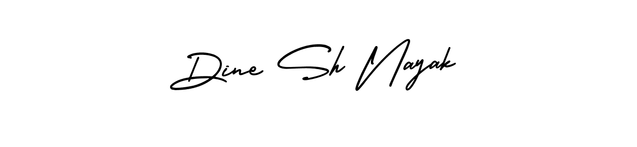 Best and Professional Signature Style for Dine Sh Nayak. AmerikaSignatureDemo-Regular Best Signature Style Collection. Dine Sh Nayak signature style 3 images and pictures png