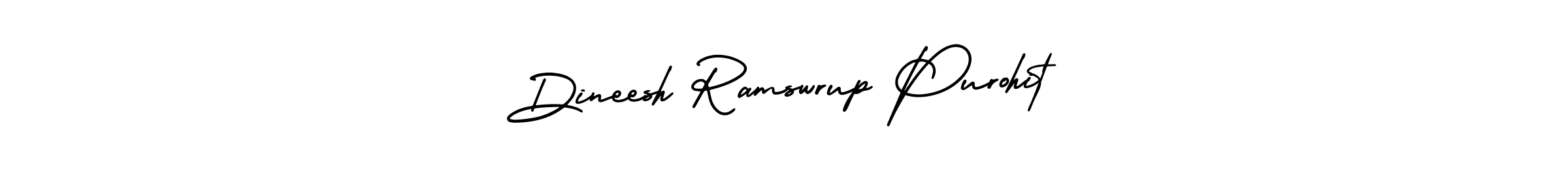 How to Draw Dineesh Ramswrup Purohit signature style? AmerikaSignatureDemo-Regular is a latest design signature styles for name Dineesh Ramswrup Purohit. Dineesh Ramswrup Purohit signature style 3 images and pictures png