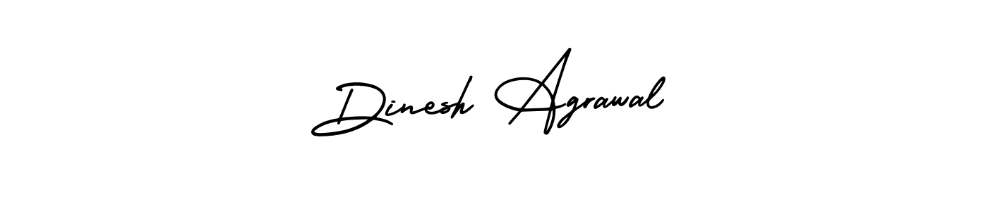 Make a beautiful signature design for name Dinesh Agrawal. Use this online signature maker to create a handwritten signature for free. Dinesh Agrawal signature style 3 images and pictures png