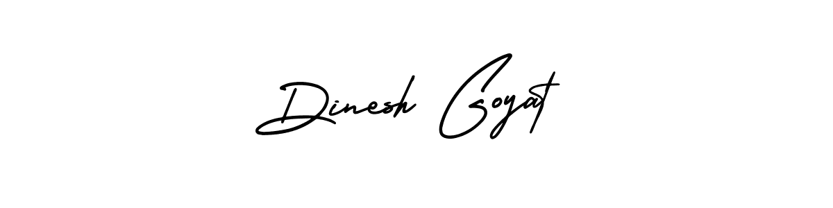 Also we have Dinesh Goyat name is the best signature style. Create professional handwritten signature collection using AmerikaSignatureDemo-Regular autograph style. Dinesh Goyat signature style 3 images and pictures png