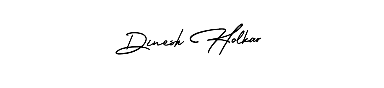 This is the best signature style for the Dinesh Holkar name. Also you like these signature font (AmerikaSignatureDemo-Regular). Mix name signature. Dinesh Holkar signature style 3 images and pictures png