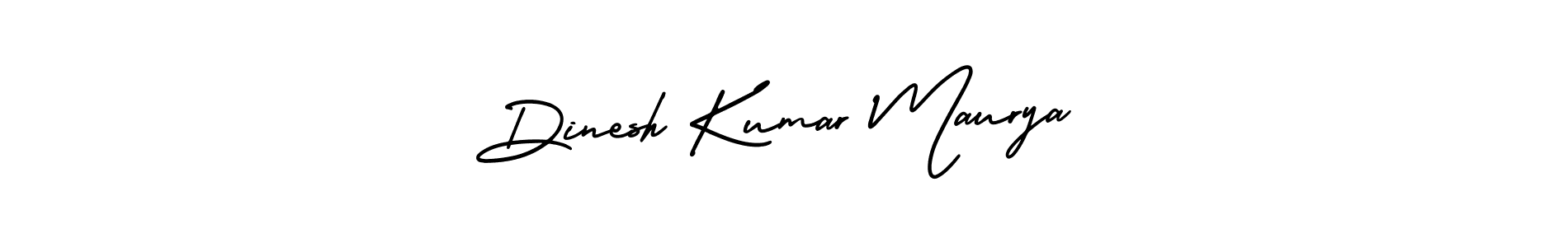 It looks lik you need a new signature style for name Dinesh Kumar Maurya. Design unique handwritten (AmerikaSignatureDemo-Regular) signature with our free signature maker in just a few clicks. Dinesh Kumar Maurya signature style 3 images and pictures png