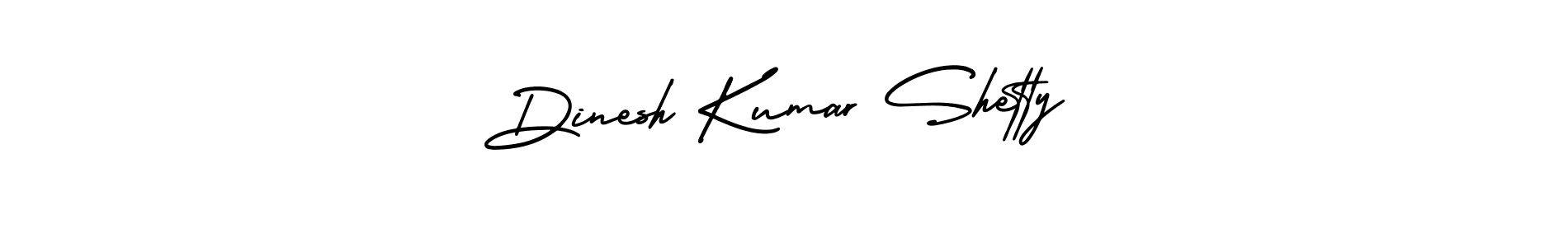How to make Dinesh Kumar Shetty signature? AmerikaSignatureDemo-Regular is a professional autograph style. Create handwritten signature for Dinesh Kumar Shetty name. Dinesh Kumar Shetty signature style 3 images and pictures png