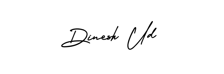 Best and Professional Signature Style for Dinesh Ud. AmerikaSignatureDemo-Regular Best Signature Style Collection. Dinesh Ud signature style 3 images and pictures png