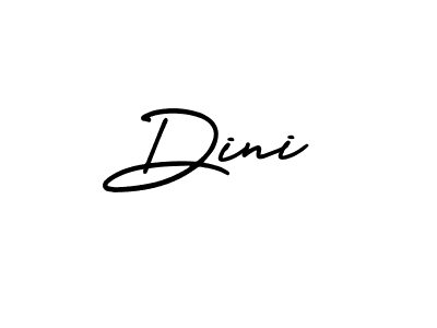 AmerikaSignatureDemo-Regular is a professional signature style that is perfect for those who want to add a touch of class to their signature. It is also a great choice for those who want to make their signature more unique. Get Dini name to fancy signature for free. Dini signature style 3 images and pictures png