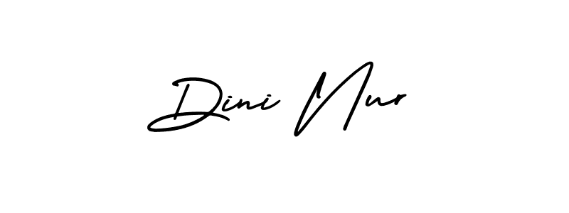 Once you've used our free online signature maker to create your best signature AmerikaSignatureDemo-Regular style, it's time to enjoy all of the benefits that Dini Nur name signing documents. Dini Nur signature style 3 images and pictures png
