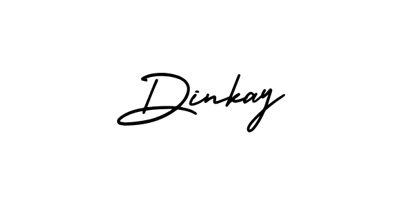 Also we have Dinkay name is the best signature style. Create professional handwritten signature collection using AmerikaSignatureDemo-Regular autograph style. Dinkay signature style 3 images and pictures png