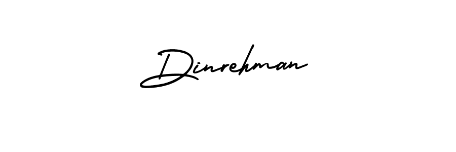 AmerikaSignatureDemo-Regular is a professional signature style that is perfect for those who want to add a touch of class to their signature. It is also a great choice for those who want to make their signature more unique. Get Dinrehman name to fancy signature for free. Dinrehman signature style 3 images and pictures png