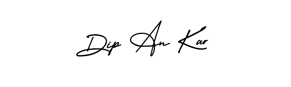 Use a signature maker to create a handwritten signature online. With this signature software, you can design (AmerikaSignatureDemo-Regular) your own signature for name Dip An Kar. Dip An Kar signature style 3 images and pictures png