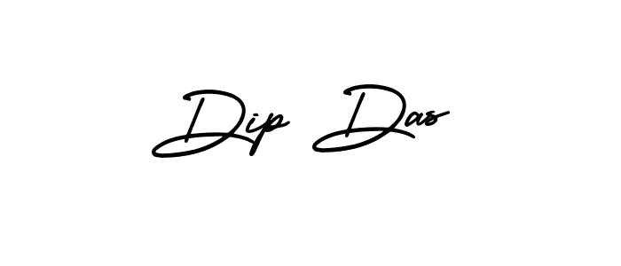 Dip Das stylish signature style. Best Handwritten Sign (AmerikaSignatureDemo-Regular) for my name. Handwritten Signature Collection Ideas for my name Dip Das. Dip Das signature style 3 images and pictures png