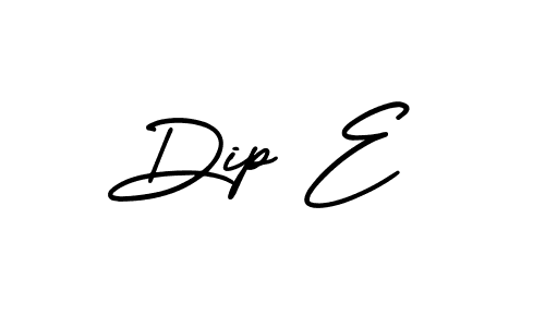 Create a beautiful signature design for name Dip E. With this signature (AmerikaSignatureDemo-Regular) fonts, you can make a handwritten signature for free. Dip E signature style 3 images and pictures png