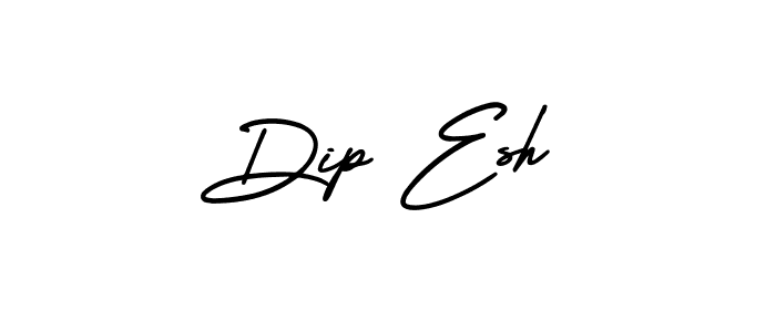 Also we have Dip Esh name is the best signature style. Create professional handwritten signature collection using AmerikaSignatureDemo-Regular autograph style. Dip Esh signature style 3 images and pictures png