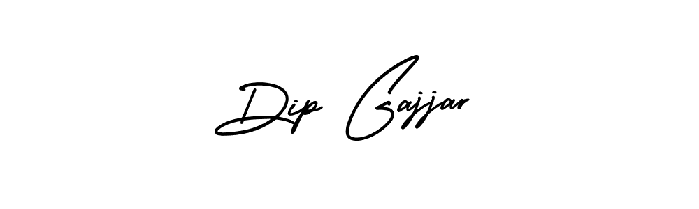 Make a beautiful signature design for name Dip Gajjar. With this signature (AmerikaSignatureDemo-Regular) style, you can create a handwritten signature for free. Dip Gajjar signature style 3 images and pictures png