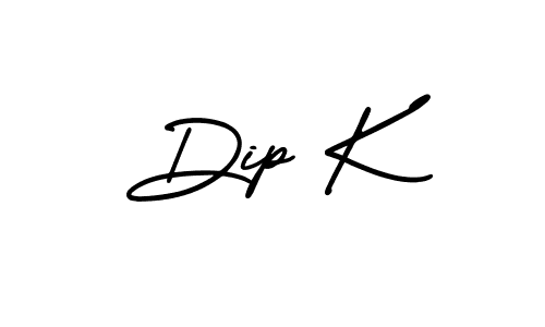 Also You can easily find your signature by using the search form. We will create Dip K name handwritten signature images for you free of cost using AmerikaSignatureDemo-Regular sign style. Dip K signature style 3 images and pictures png