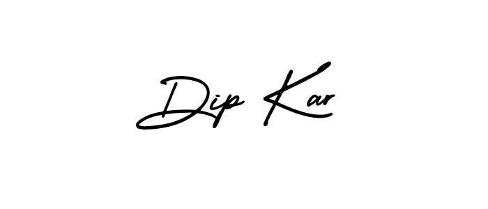 Dip Kar stylish signature style. Best Handwritten Sign (AmerikaSignatureDemo-Regular) for my name. Handwritten Signature Collection Ideas for my name Dip Kar. Dip Kar signature style 3 images and pictures png