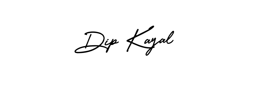 Use a signature maker to create a handwritten signature online. With this signature software, you can design (AmerikaSignatureDemo-Regular) your own signature for name Dip Kayal. Dip Kayal signature style 3 images and pictures png