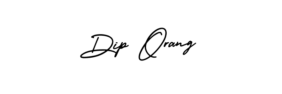 Make a beautiful signature design for name Dip Orang. With this signature (AmerikaSignatureDemo-Regular) style, you can create a handwritten signature for free. Dip Orang signature style 3 images and pictures png