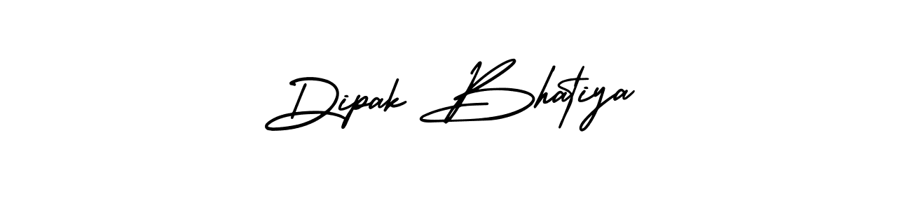 It looks lik you need a new signature style for name Dipak Bhatiya. Design unique handwritten (AmerikaSignatureDemo-Regular) signature with our free signature maker in just a few clicks. Dipak Bhatiya signature style 3 images and pictures png